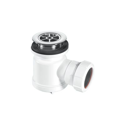 McAlpine STW3-R Chrome Shower Trap 38mm - Thumbnail 2