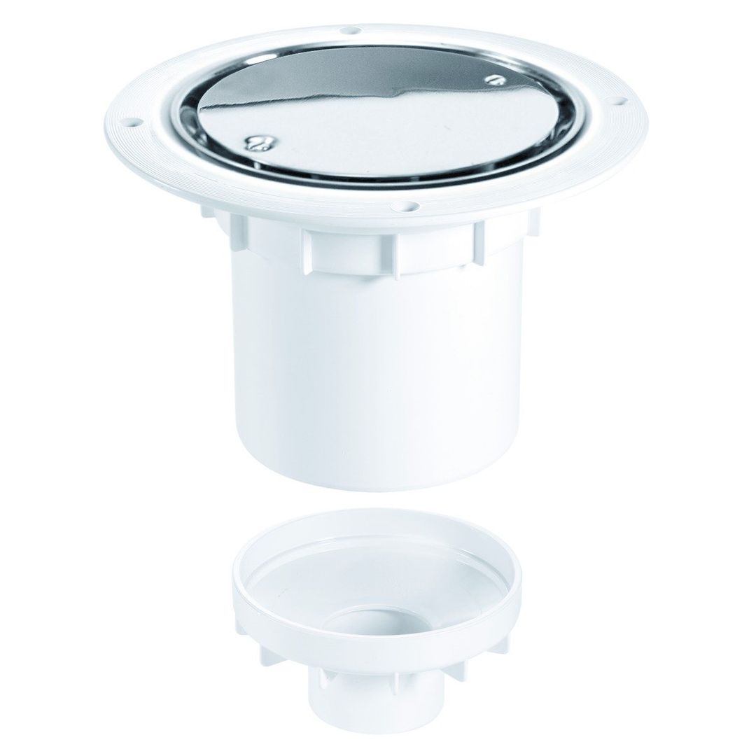 McAlpine TSG2SS Polished Stainless Steel Shower Gully 110mm x 130mm - Image 1