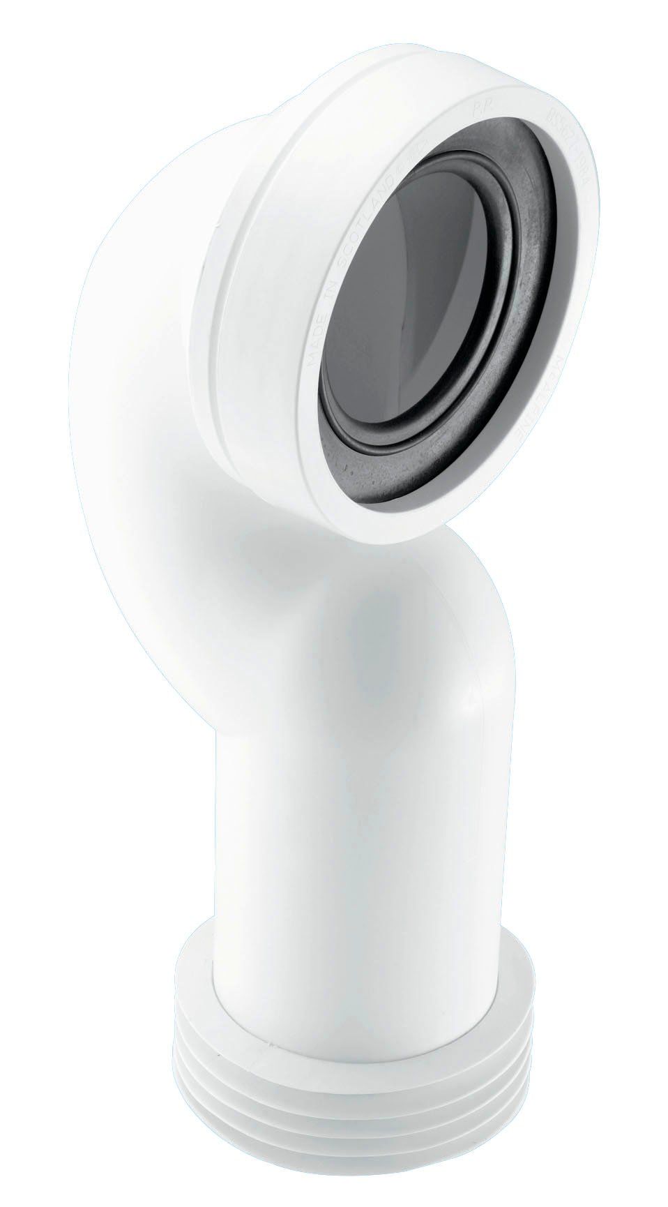 McAlpine WC-CON-Q 90 Degree Pan Connector 110mm - Image 1