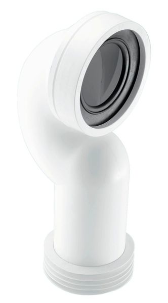 McAlpine WC-CON-Q 90 Degree Pan Connector 110mm