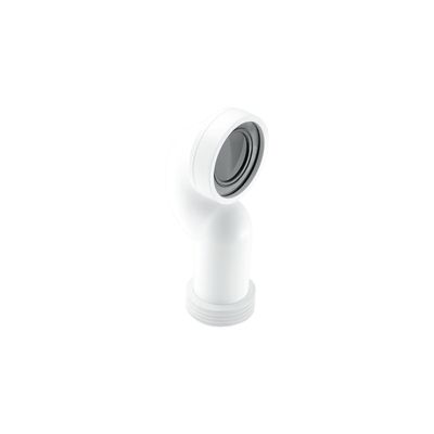 McAlpine WC-CON-Q 90 Degree Pan Connector 110mm - Thumbnail 2