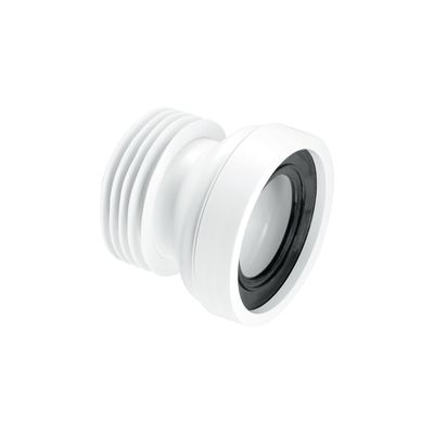 McAlpine WC-CON1 Straight Rigid WC Connector - Thumbnail 2