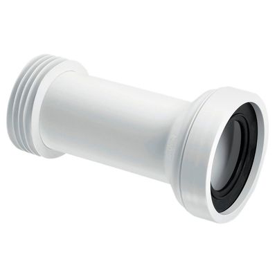 McAlpine WC-CON2 Straight Adjustable Length Rigid WC Connector