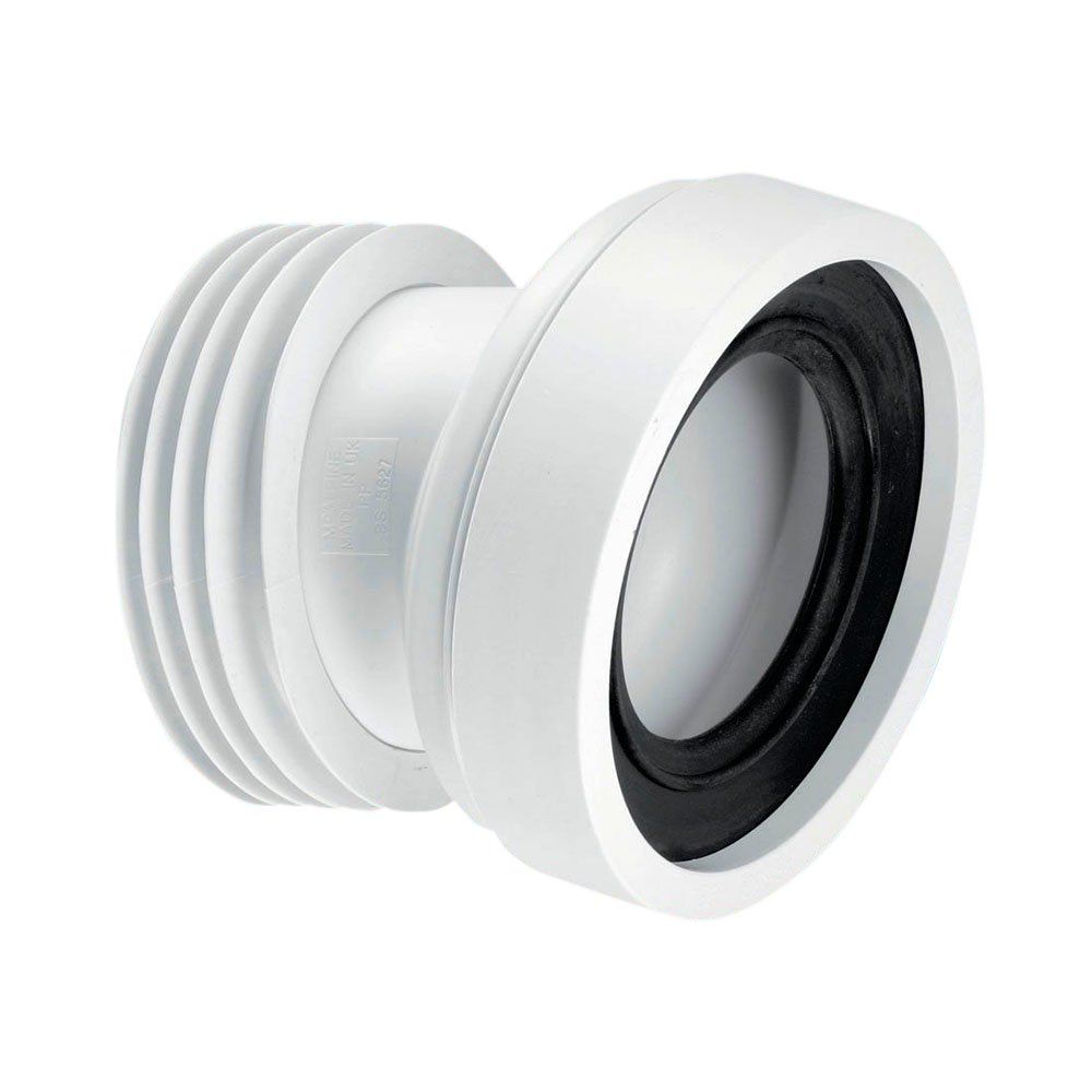 McAlpine WC-CON7A 14-Degree Angled Rigid WC Connector - Image 1