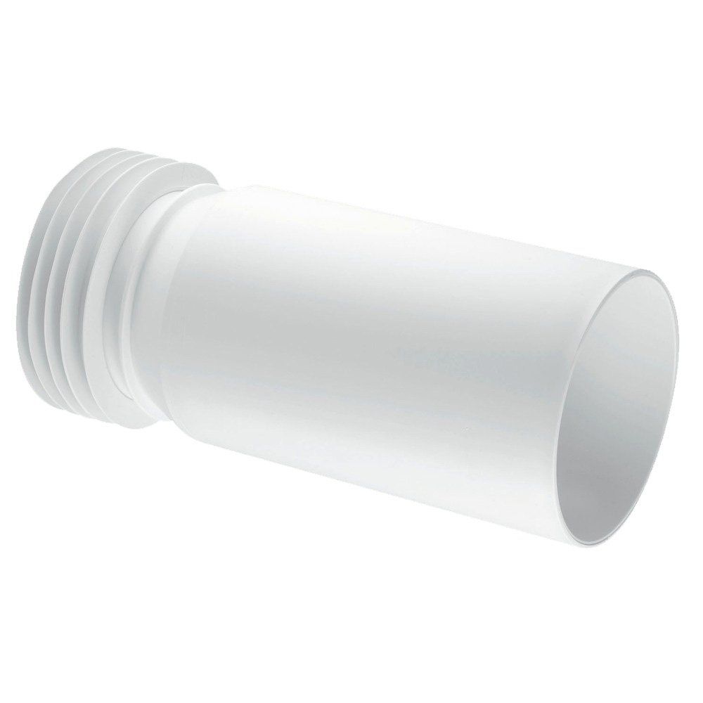 McAlpine 110mm Straight WC Extension Piece Toilet Soil Pipe Extender - Image 1