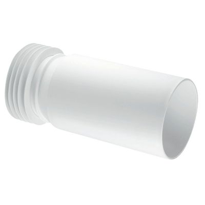 McAlpine 110mm Straight WC Extension Piece Toilet Soil Pipe Extender