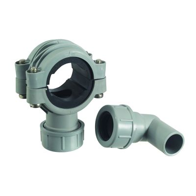 McAlpine CLAMP1gR Pipe Clamp Connector Grey