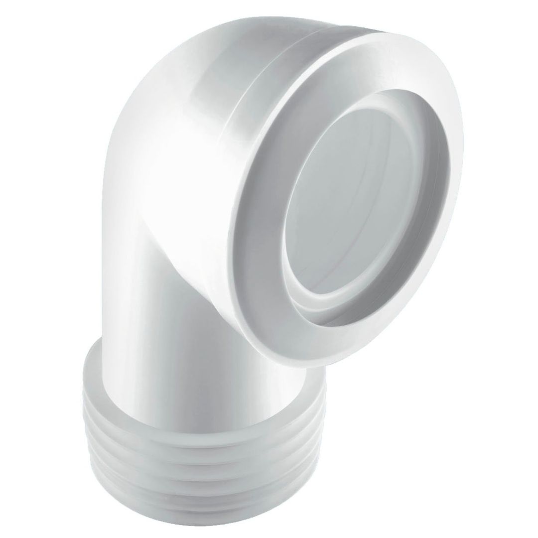 McAlpine MAC-8 Macfit WC Connector 90 Degree Bend - Image 1
