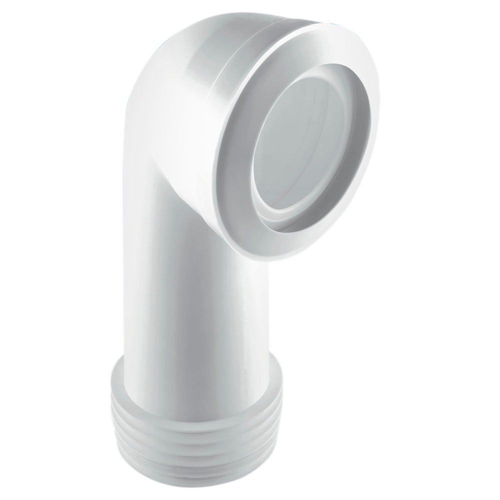 McAlpine MAC-8L 90-Degree Long Bend MacFit WC Connector - Image 1