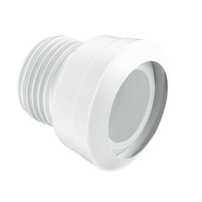 McAlpine MAC-3 97-107mm Inlet Straight MACFIT WC Connector - Grey - Thumbnail 2