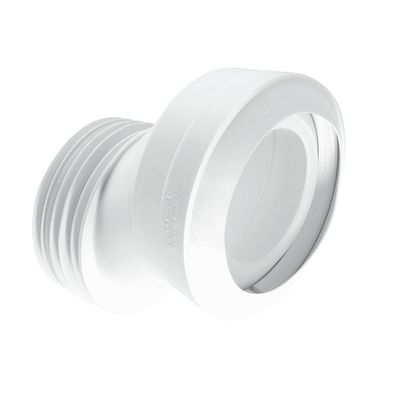 MacFit 40mm Offset WC Connector MAC-4A McAlpine Toilet Pan Connector