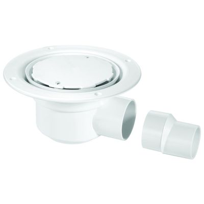 McAlpine TSG50WH Shower Gully 50mm x 100mm