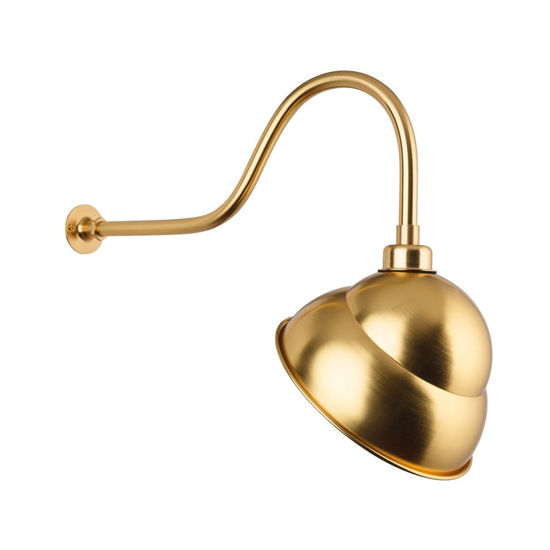 Firstlight Outdoor Wall Sign Light in Brass - Image 1