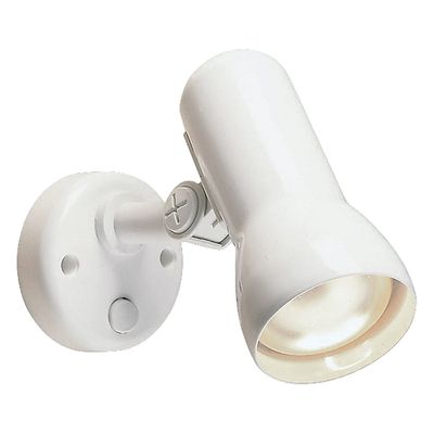 Firstlight Polar Wall Wall Spotlight with On/Off Switch in White