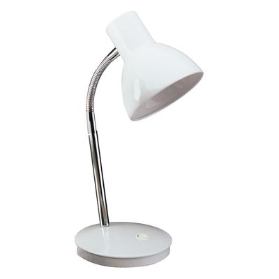 Firstlight Harvard Desk Lamp with On/Off Switch in White