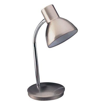 Firstlight Harvard Desk Lamp with On/Off Switch in Brushed Steel