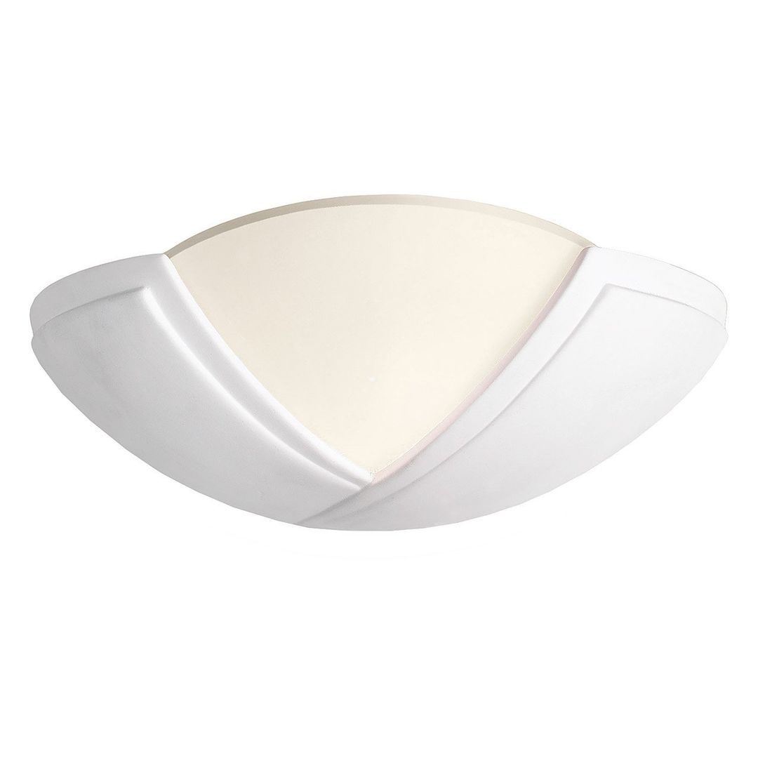 Firstlight Ceramic 310mm Wall Wall Uplighter Acid in Unglazed - Image 1
