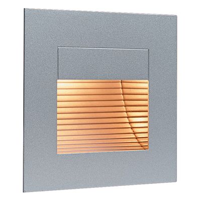 Firstlight Wall Step Light 12V in Satin Steel