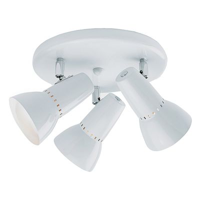Firstlight Lynx 3-Light Ceiling Spotlight in White