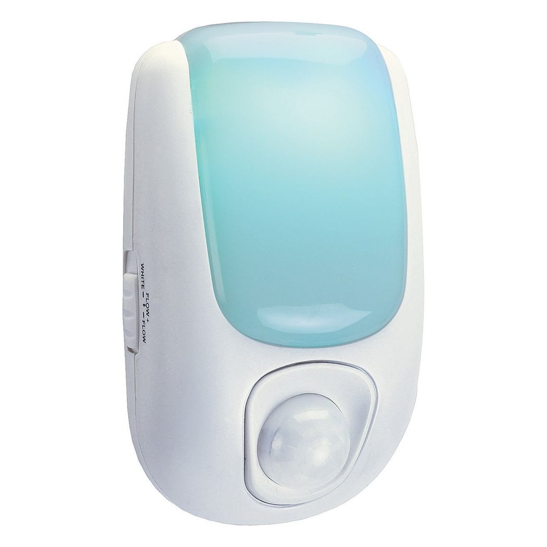 Firstlight LED Night Light Automatic Dusk Til Dawn PIR Sensor RGB in White - Image 1