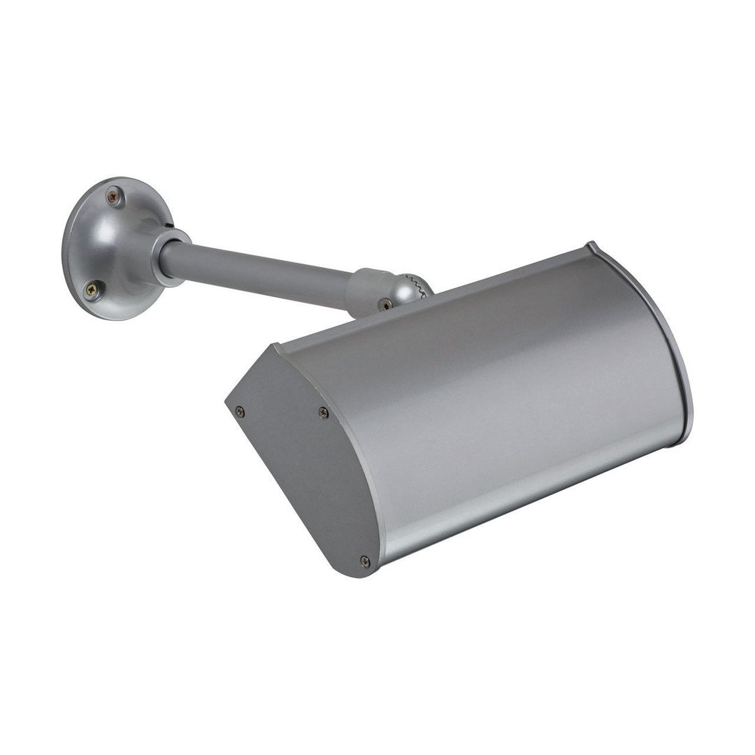 Firstlight LED Outdoor Wall Sign Light Daylight 6000K in Silver - Image 1