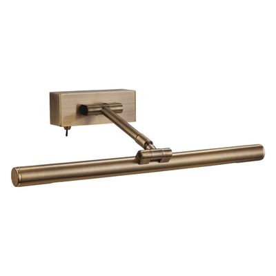 Firstlight Traditional LED 395mm Picture/Mirror Light 8W with On/Off Switch in Antique Brass