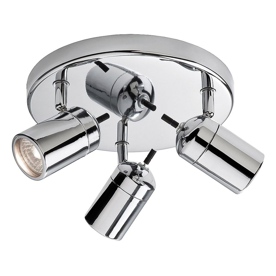 Firstlight Atlantic 3-Light Ceiling Spotlight in Chrome - Image 1