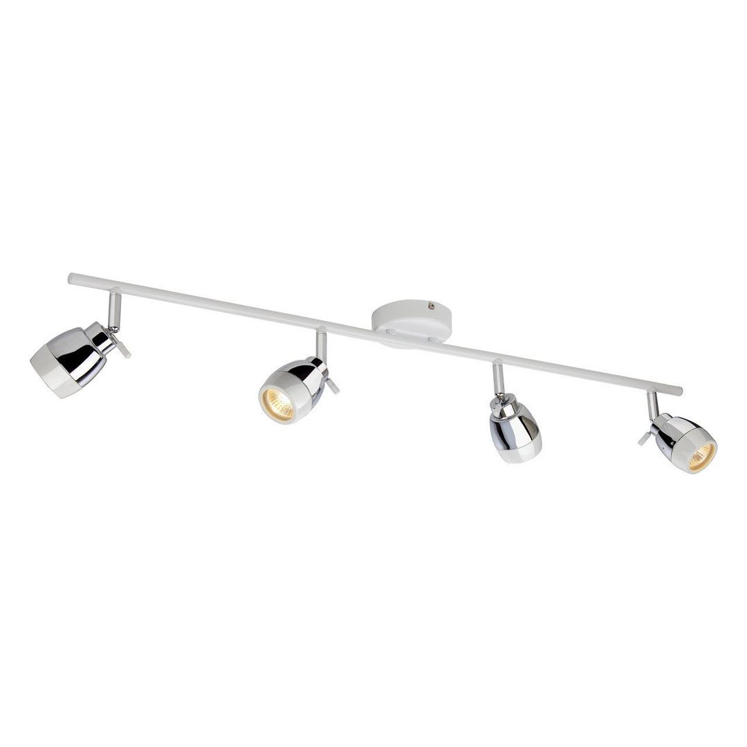 Firstlight Marine 4-Light Light Bar Spotlight in Chrome and White - Image 1