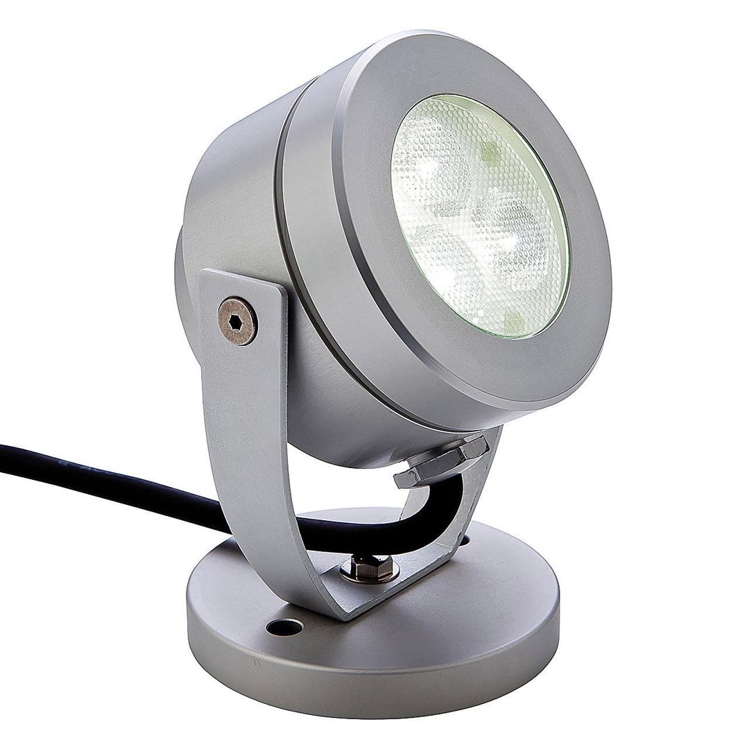 Firstlight IP68 LED Garden and Pond Spike Light 3W Waterproof Daylight 6000K in Aluminium - Image 1
