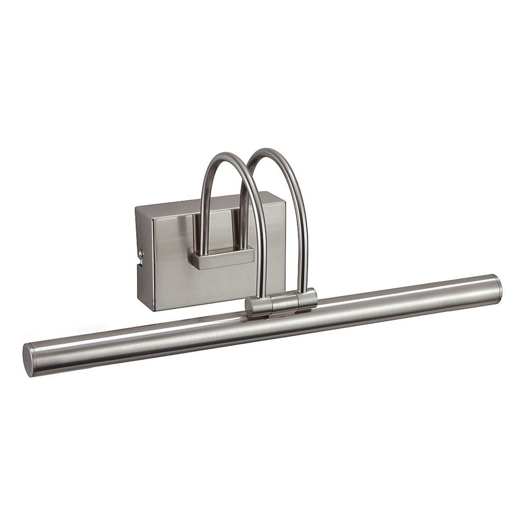 Firstlight LED Anja 395mm Wall Picture/Mirror Light Warm White 3000K in Brushed Steel - Image 1