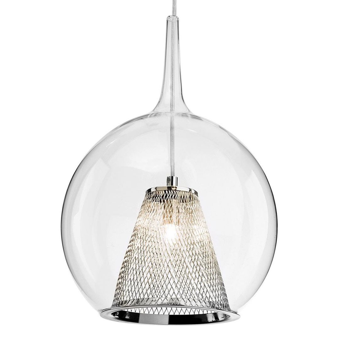 Firstlight Arlo Pendant Light Clear in Chrome - Image 1