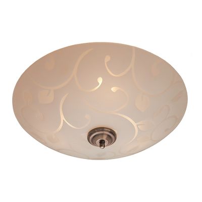Firstlight Sadie 3-Light Flush Ceiling Light Opal in White