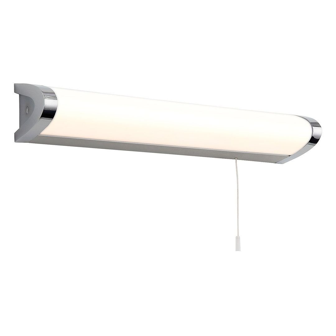 Firstlight LED Amari 39cm Light Bar with On/Off Pull Cord Cool White 4000K Opal in Chrome - Image 1