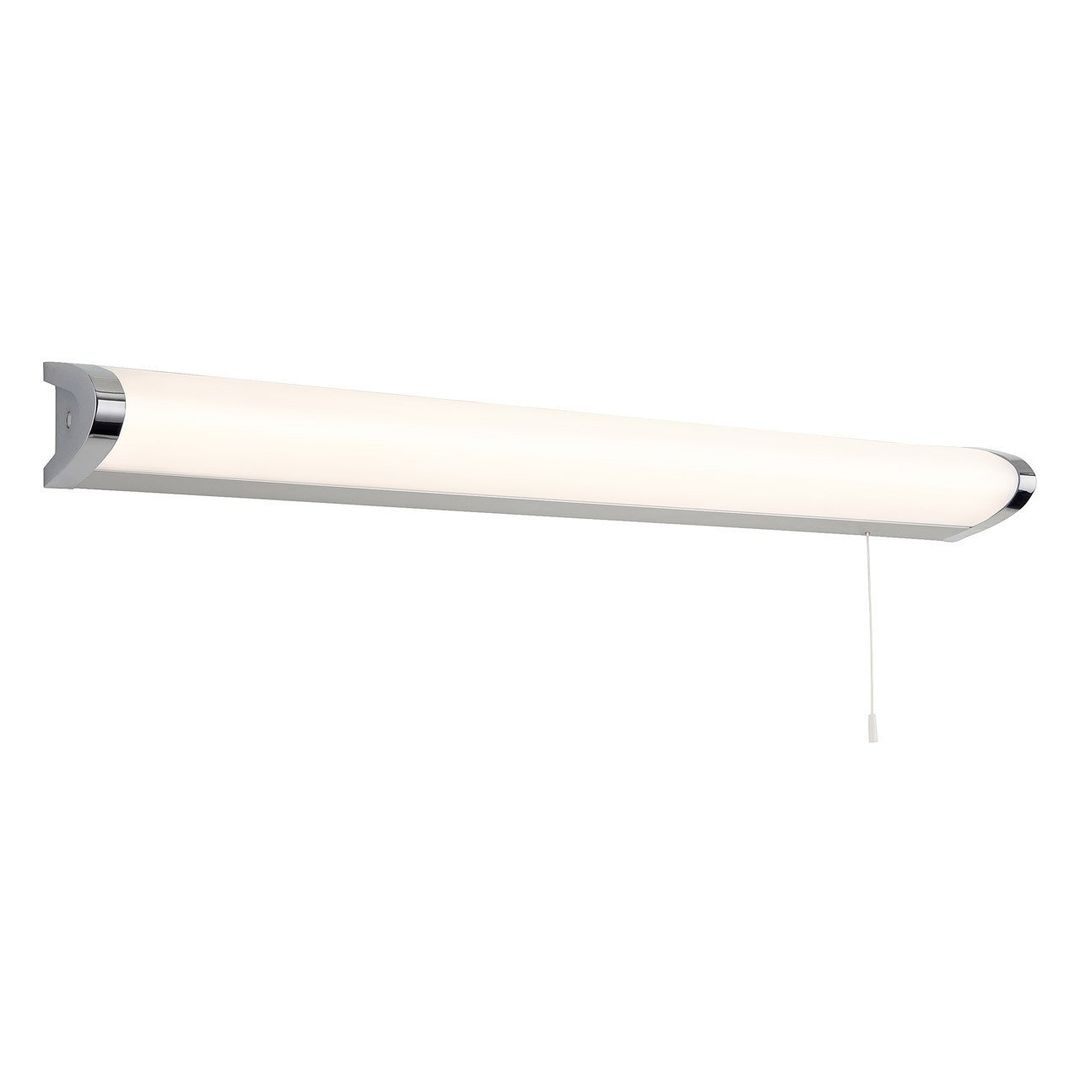 Firstlight LED Amari 65cm Light Bar with On/Off Pull Cord Cool White 4000K Opal in Chrome - Image 1