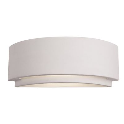 Firstlight Ceramic Wall Wall Up/Down Light in Unglazed