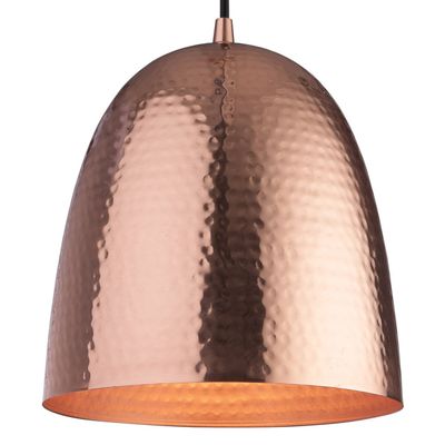 Firstlight Assam 20cm Pendant Light in Copper and Matte Copper Inner