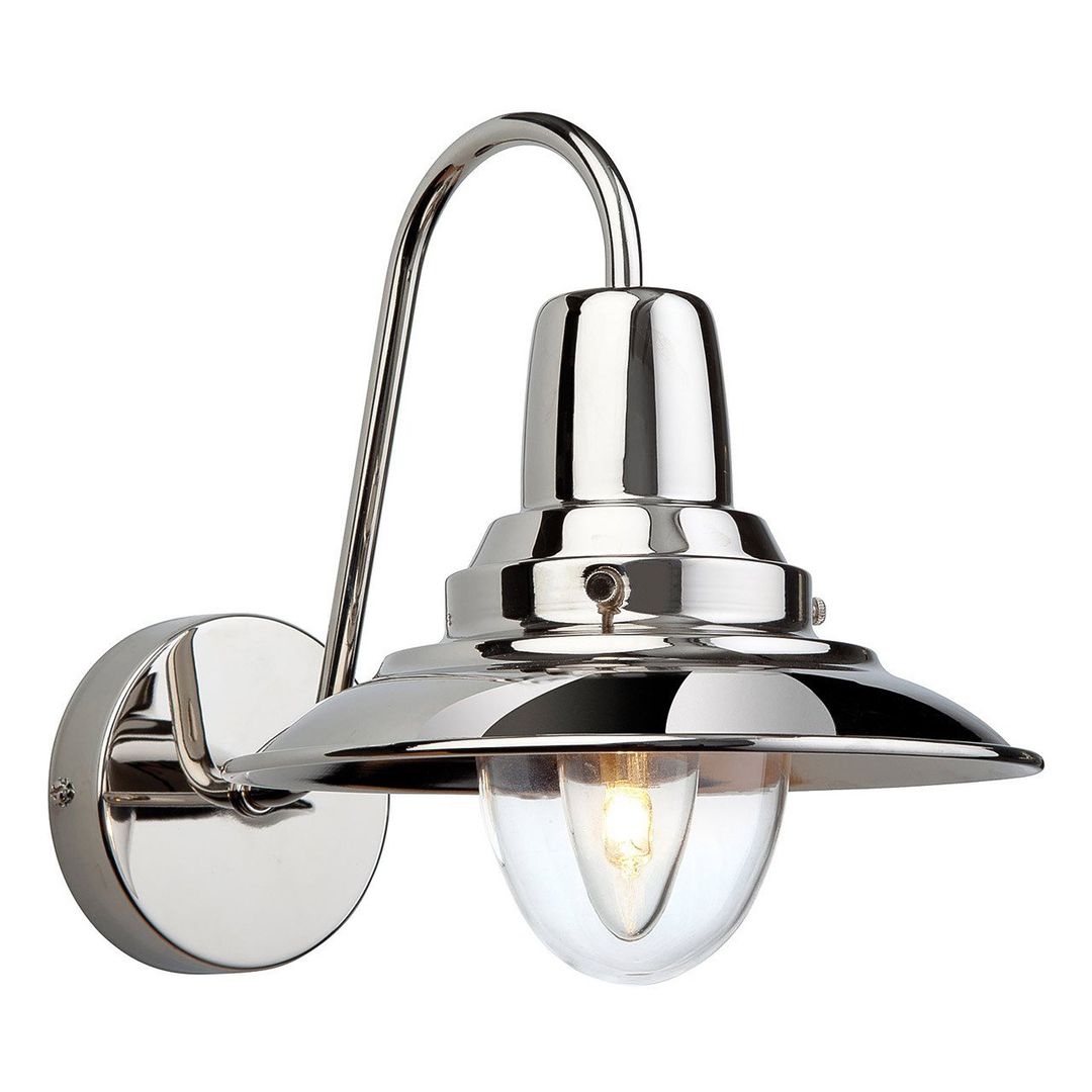 Firstlight Fisherman Wall Wall Light Clear in Chrome - Image 1