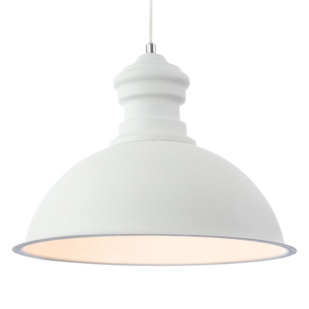 Firstlight Aztec 38cm Pendant Light in Rough Sand White - Image 1