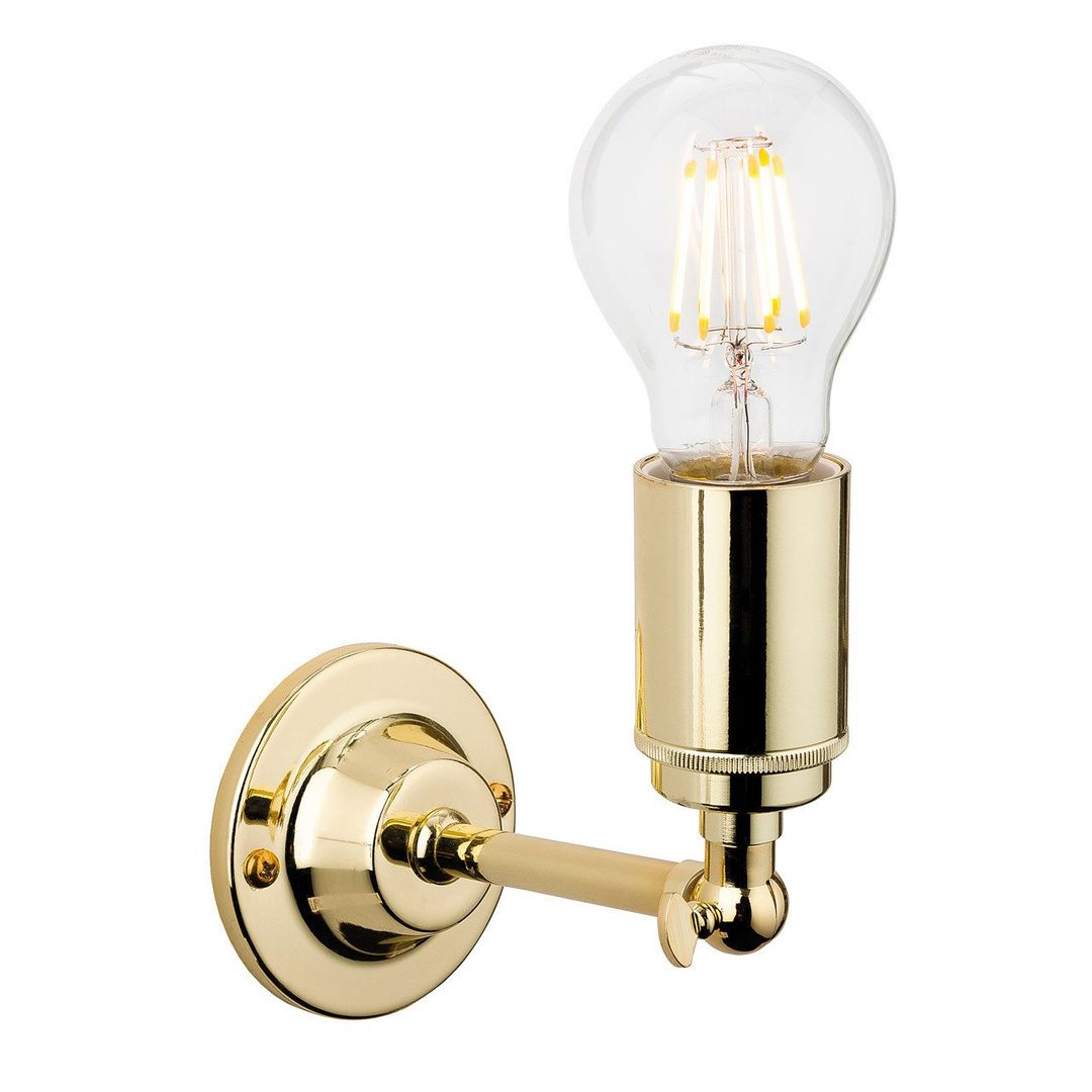 Firstlight Indy Wall Wall Light in Polished Brass - Image 1