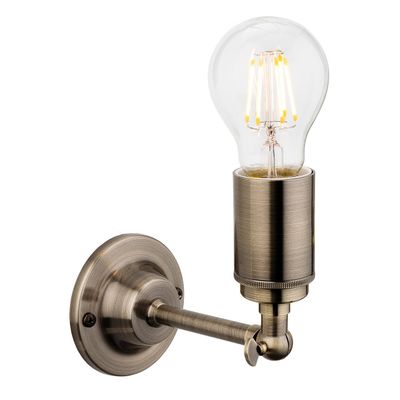 Firstlight Indy Wall Wall Light in Antique Brass
