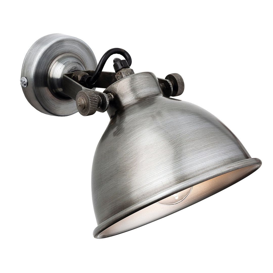Firstlight Mantis Wall Wall Light in Antique Silver - Image 1