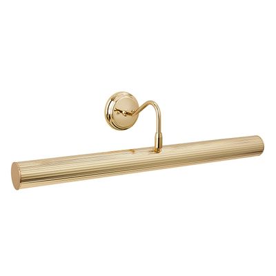 Firstlight Reeded 600mm Wall Picture/Mirror Light in Polished Brass