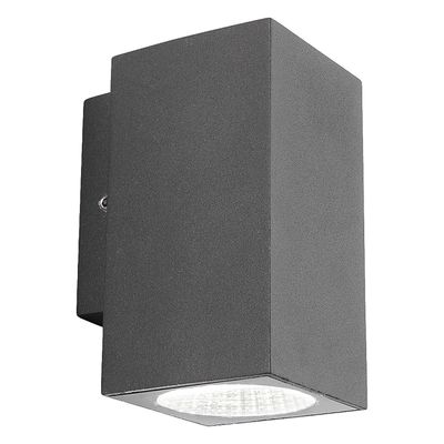Firstlight LED Dino Outdoor Wall Downlight Cool White 4000K in Graphite