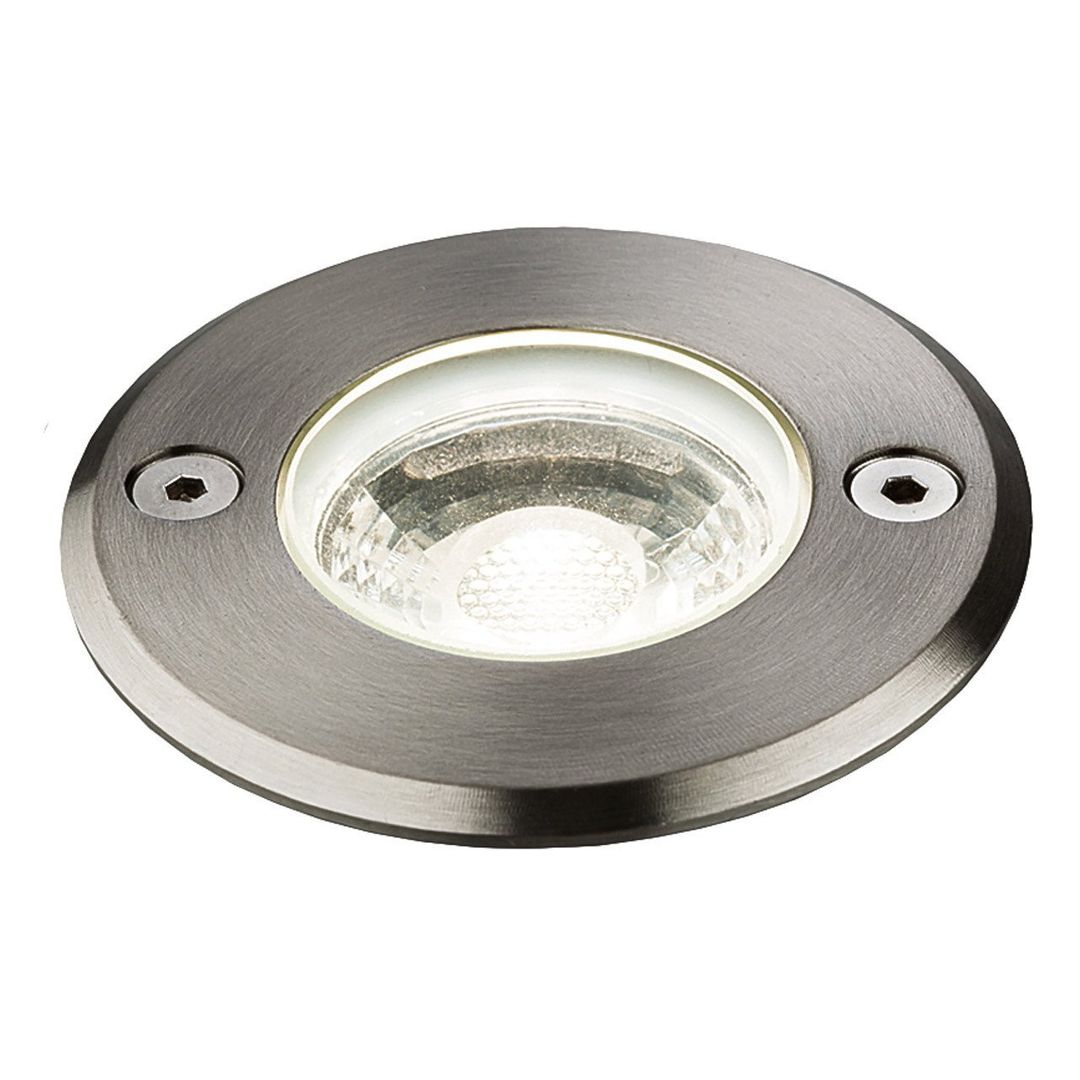 Firstlight 5W LED Outdoor Ground Light Cool White 4000K in Stainless Steel - Image 1