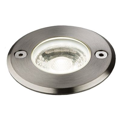 Firstlight 5W LED Outdoor Ground Light Cool White 4000K in Stainless Steel