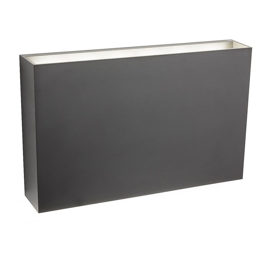 Firstlight LED Midas Up and Down Outdoor Wall Up and Down Light Cool White 4000K in Graphite - Image 1