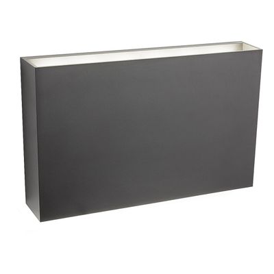 Firstlight LED Midas Up and Down Outdoor Wall Up and Down Light Cool White 4000K in Graphite