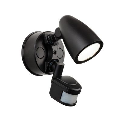 Firstlight LED Outdoor Security Spotlight PIR Sensor 3000K and 4000K and 6000K in Black