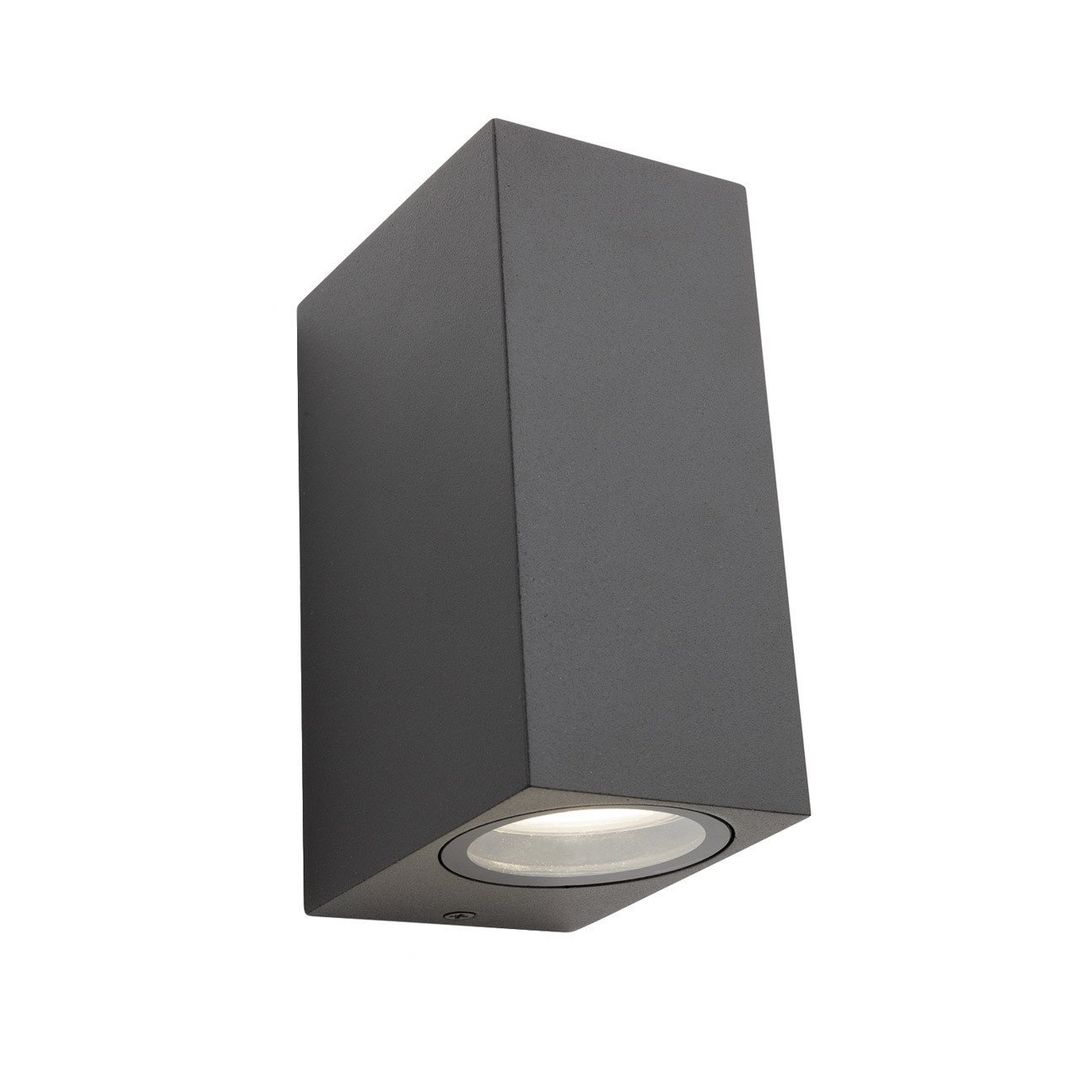 Firstlight Dune Up and Down Outdoor Wall Up and Down Light in Graphite - Image 1