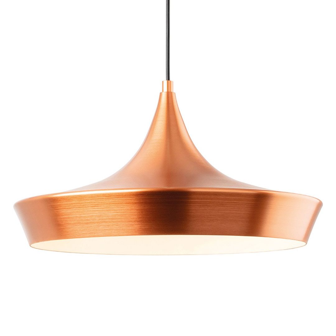 Firstlight Leo 40cm Pendant Light in Brushed Copper - Image 1